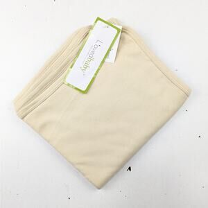 L'oved Baby Dark Cream Cotton Swaddle Blanket - 37" x 37" - Grand Sand